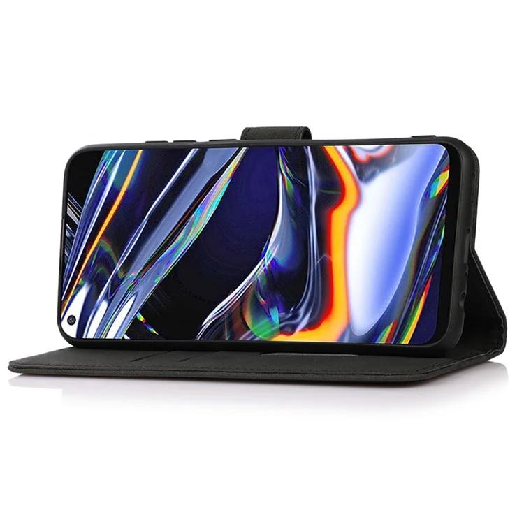 For Huawei Mate 60 Textured Wallet Stand Cover Magnetic Closure PU Leather Phone Case