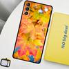 Чехол для телефона 'Цветные листья' для Samsung Galaxy S25 Ultra S20 S21 S22 S23 Plus S24 Ultra S9 S10 S25 FE