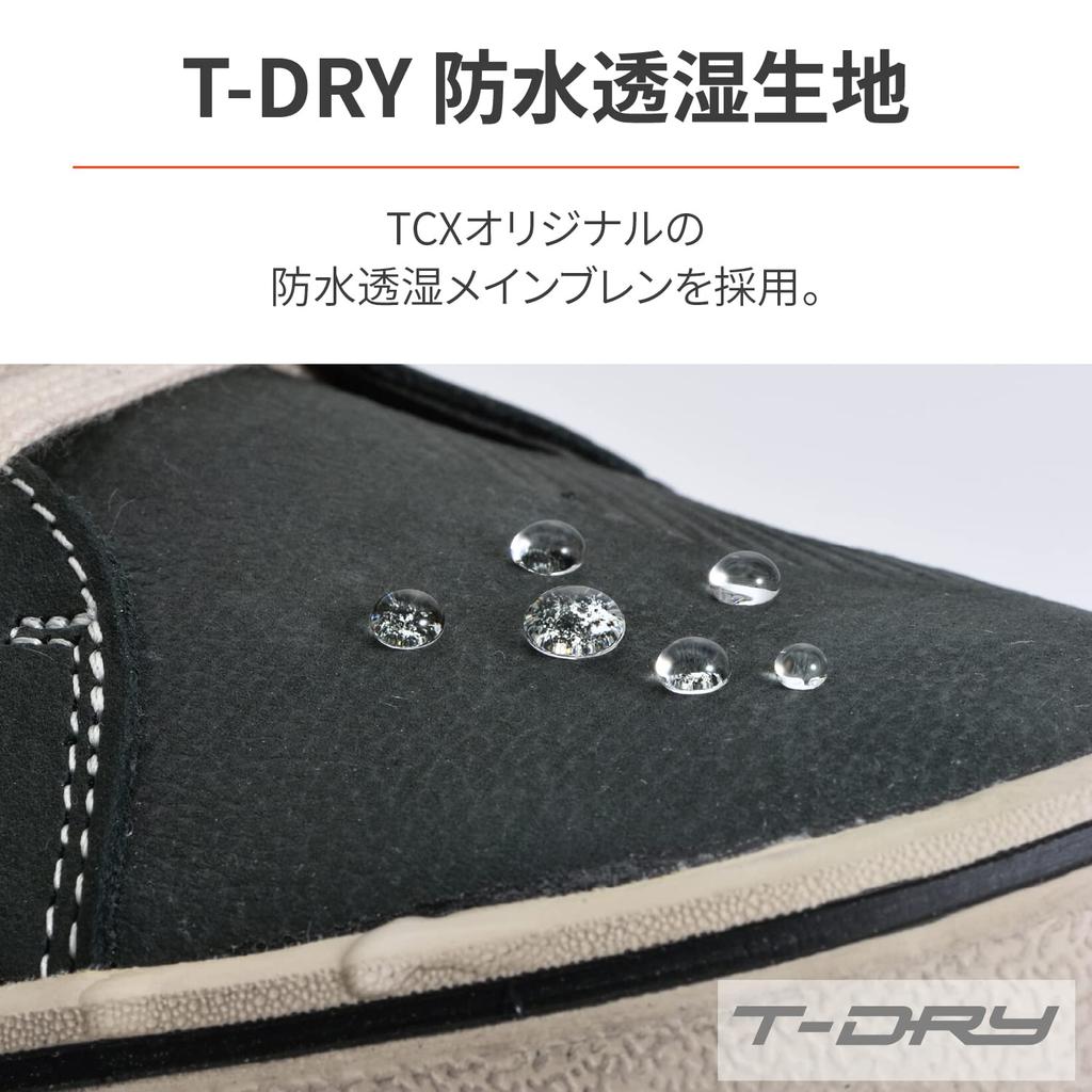 Daytona TCX Motorcycle Riding Genuine Leather CE 9405W Street 3 Size 19338 Shoes, (Grained Cowhide), Waterproof, Certified, Waterproof, Black, 24.0cm,