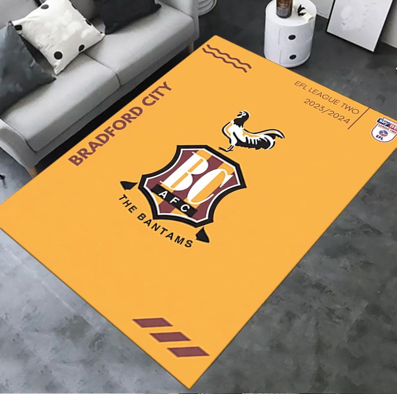 Bradford City Afc Carpet Rug For Living Room Bedroom Home Sofa Decorationkids Play Nonslip Floor Mat