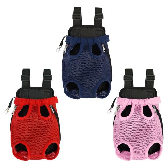Рюкзак-переноска для домашних животных, регулируемый рюкзак для маленьких собак, кошек, дорожная сумка с выдвижными ножками для прогулок, походов, кемпинга