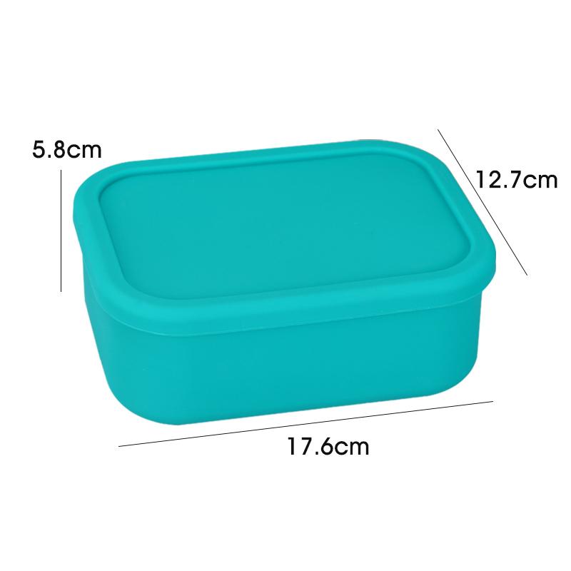 Silicone Bento Boxes Lunch Container, Leak-Proof Lunch Container, BPA-Free, Dishwasher Safe