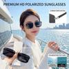 Metal Frame Polarized Sunglasses Man UV400 Lenses Lightweight Retro Square Sun Glasses Male Driving Shades Pilot Eyewear Goggles