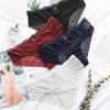 Кружевное нижнее белье в европейском и американском стиле с хлопковой ластовицей, ажурное, дышащее, женские трусы средней посадки
