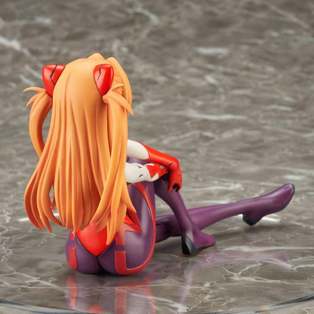 Реконструкция Q Shikinami Asuka Langley Plug Suit в масштабе, готовая фигурка из ПВХ, окрашенная в Evangelion Ver.. 1/7