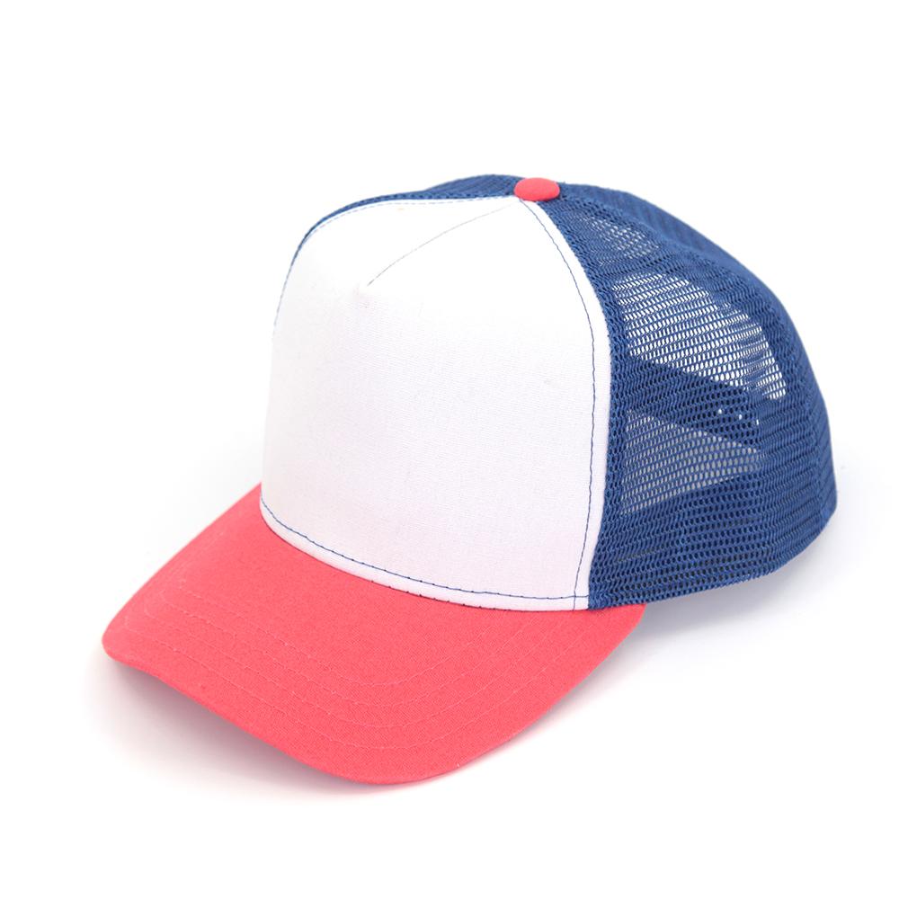 High Quality 5 Panels Cotton Twill Trucker Hat Mesh Cap Plain Custom Print Embroidery Patch Logo Sport Caps