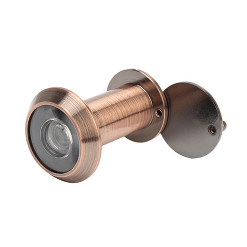 200-градусный широкий угол обзора глазок для безопасности дверной глазок 14 мм отверстие скрытый глазок регулируемая стеклянная линза аппаратные инструменты