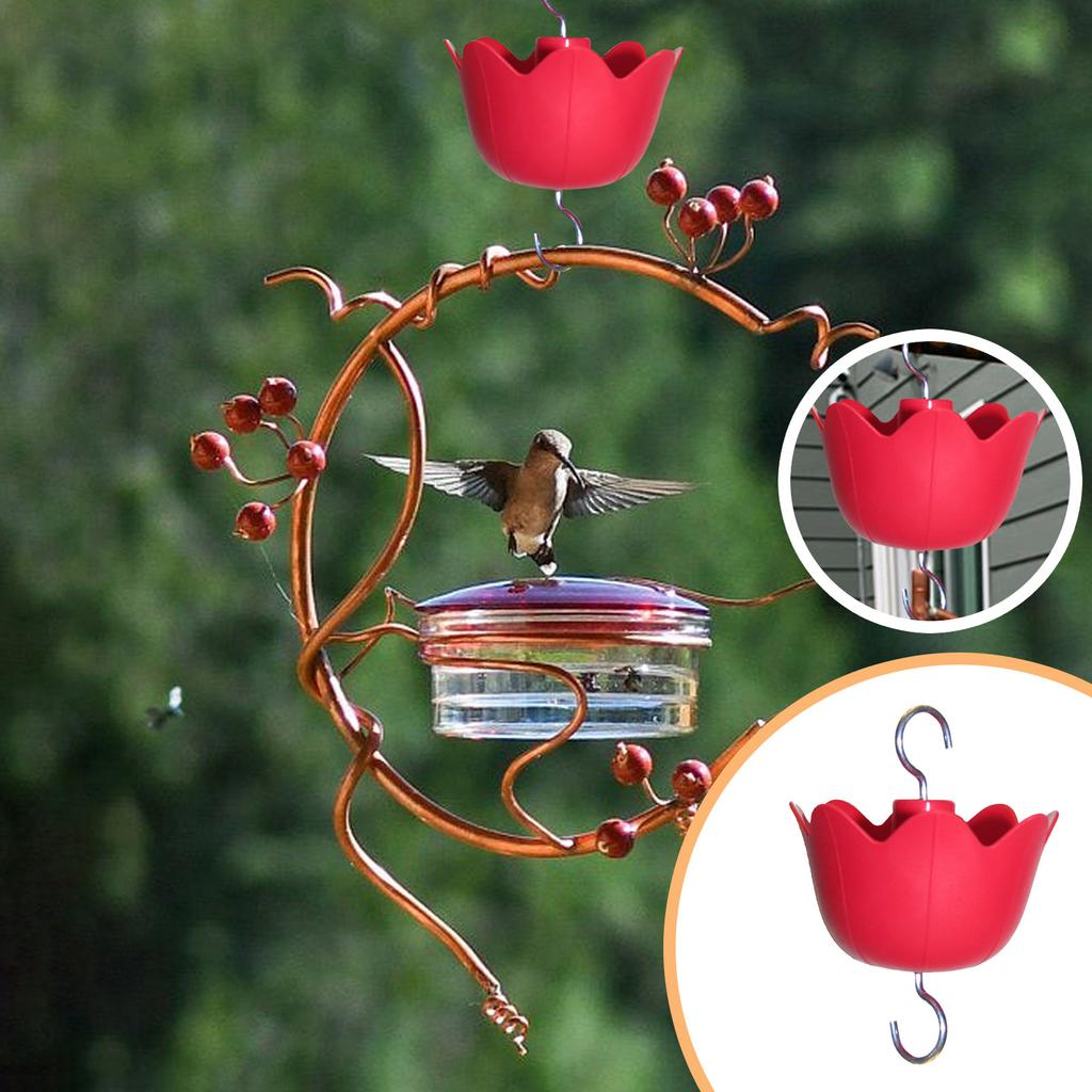 Крючок для кормушки для колибри, ров для муравьев, ловушка для защиты от насекомых, кормушка для птиц