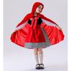 Halloween Costume Girls Red Riding Hood Princess Dress Fantasy Stage Performance Outfit