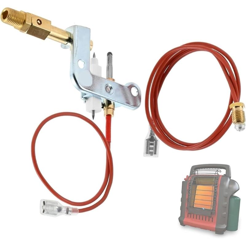 Quick Warmth Pilots Assembly F273401 73404 for Portable Propane Heaters Reduces Fuels Costs Perfect for Camping and Work