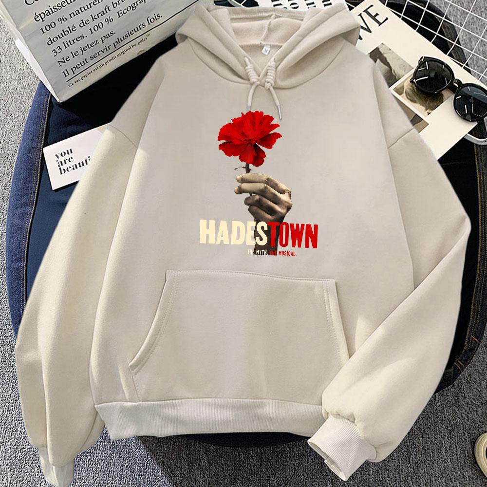 Musical Hadestown Hoodies for Women/Men Winter Casual Printing Sweatshirts Roupas Femininas Sudaderas Pocket Fleece Female Hoody