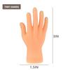 Tiny Hands Left & Right Hand Soft Touch PVC Plastic Hands Mini Finger Puppets Small Hands Model