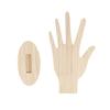 Wooden Palm Shaped Display Rack Bracelet Keychain Ring Pendant Jewelry Organizer Storage Holder Desktop Jewelry Display Stand