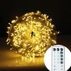 10m-100m LED String Lights Remote Control Fairy Lights Garland Outdoor For New Year Party Garden Terrace Wedding Christmas Decoration