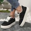 Women's Canvas Shoes Fashionable Design Platform Casual Breathable Canvas Classic Comfortable Women's Sports Vulcanized Shoes