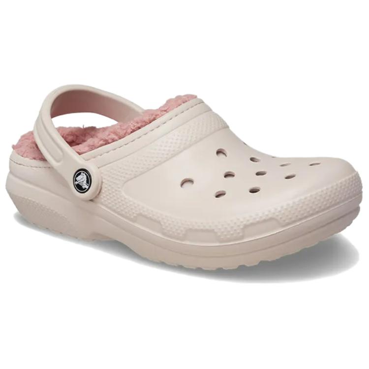 Crocs Warm Lightweight Comfortable Clogs Women Footwear Quartz-Pink 203591-6UR