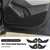 For Chevrolet Equinox 2018      2024 Car Door Anti Kick Pad Pu Leather Door Panel Pad Anti-dirty Sticker