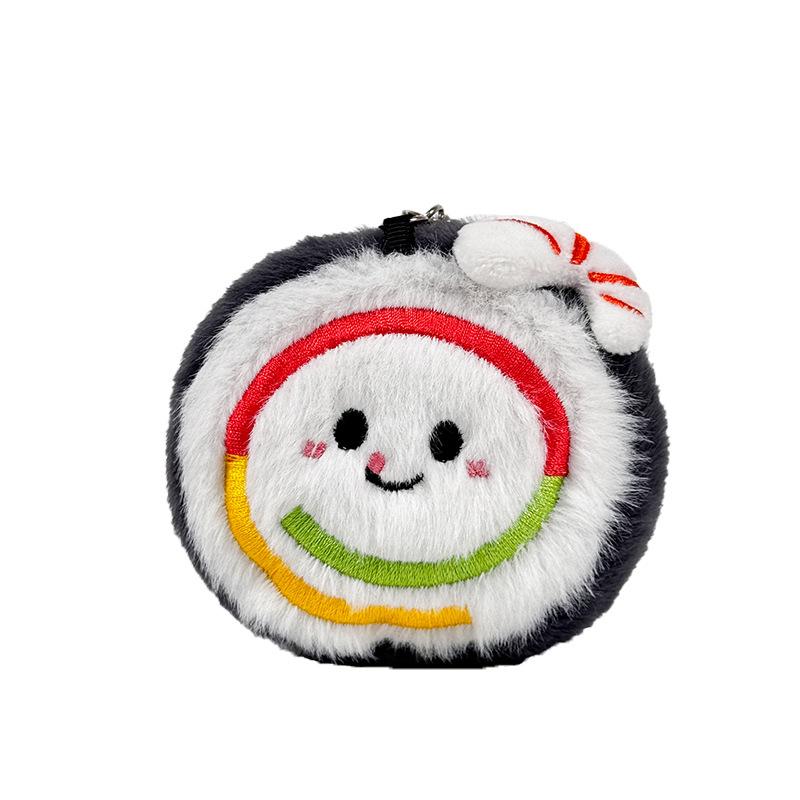 Милый сэндвич-рисовый шарик, кулон, плюшевая игрушка, кукла, милая суши-кукла, подвесное украшение, брелок