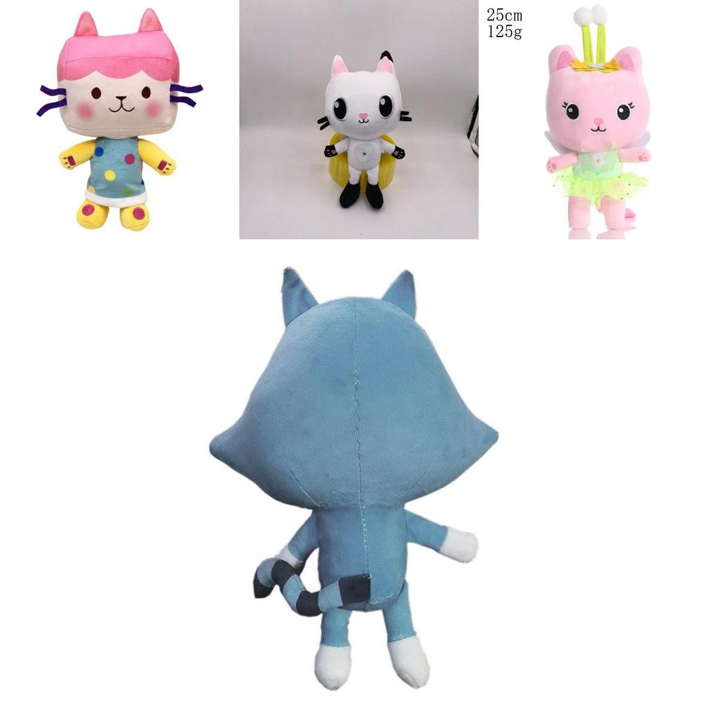 Плюшевый мультяшный кот из Кукольного домика Габби, мягкая игрушка, кукла, детские рождественские подарки