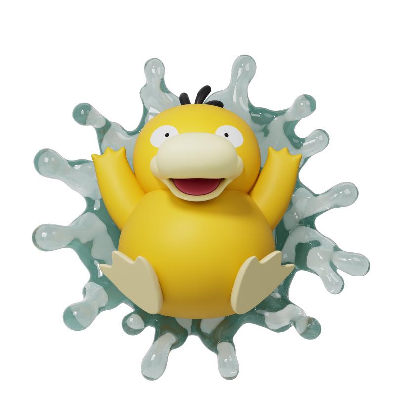Authentic Pok Mon Series Peripheral 3d Magnetic Refrigerator Sticker Geng Gui Doll Dreamy Pikachu Home Decoration