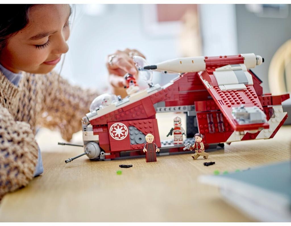 LEGO Конструктор Космический корабль Звездные войны – Орудийный корабль стражей Корусанта (75354)