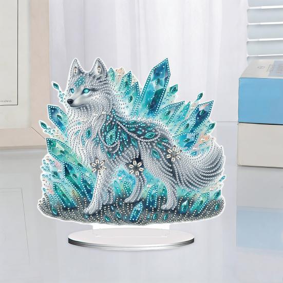 Набор для создания стразовой арт-фигурки своими руками для взрослых и начинающих. Набор для рисования стразами со встроенной основой. Блестящий креативный DIY домашний декор