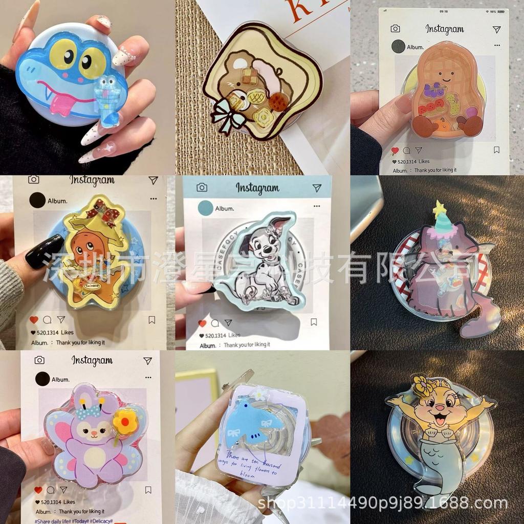 Creative Magnetic Cartoon Magsafe Stand with Super Strong Desktop Airbag