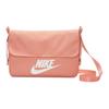 Классическая Минималистичная Повседневная Большая Сумка на Плечо Crossbody с Логотипом Полиэстер Женские сумки Светло-Малиновый Корень-Коричневый CW9300-824