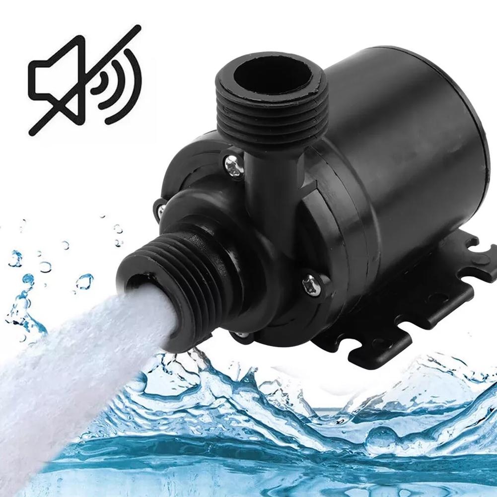 DC 12V 800L/H Water Pumps Brushless Submersible Water Pump For Solar Fountain Aquarium Pond Small Booster Pump