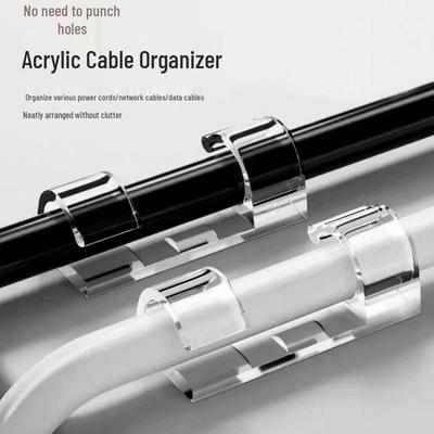 Улучшенные самоклеящиеся зажимы-органайзеры для кабелей - Без гвоздей, не оставляющие следов зажимы для прокладки проводов для сетевых кабелей