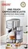 Cafelffe Fully Automatic Espresso Machines Automatic Milk Froth Ground Coffee Stainless Steels Cappuccino maker Cafeteria 20Bar