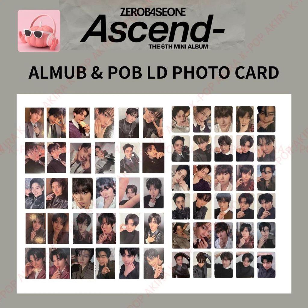 ZB1 6-й мини-альбом Ascend - АЛЬБОМ и ОФИЦИАЛЬНАЯ ФОТОКАРТОЧКА POB