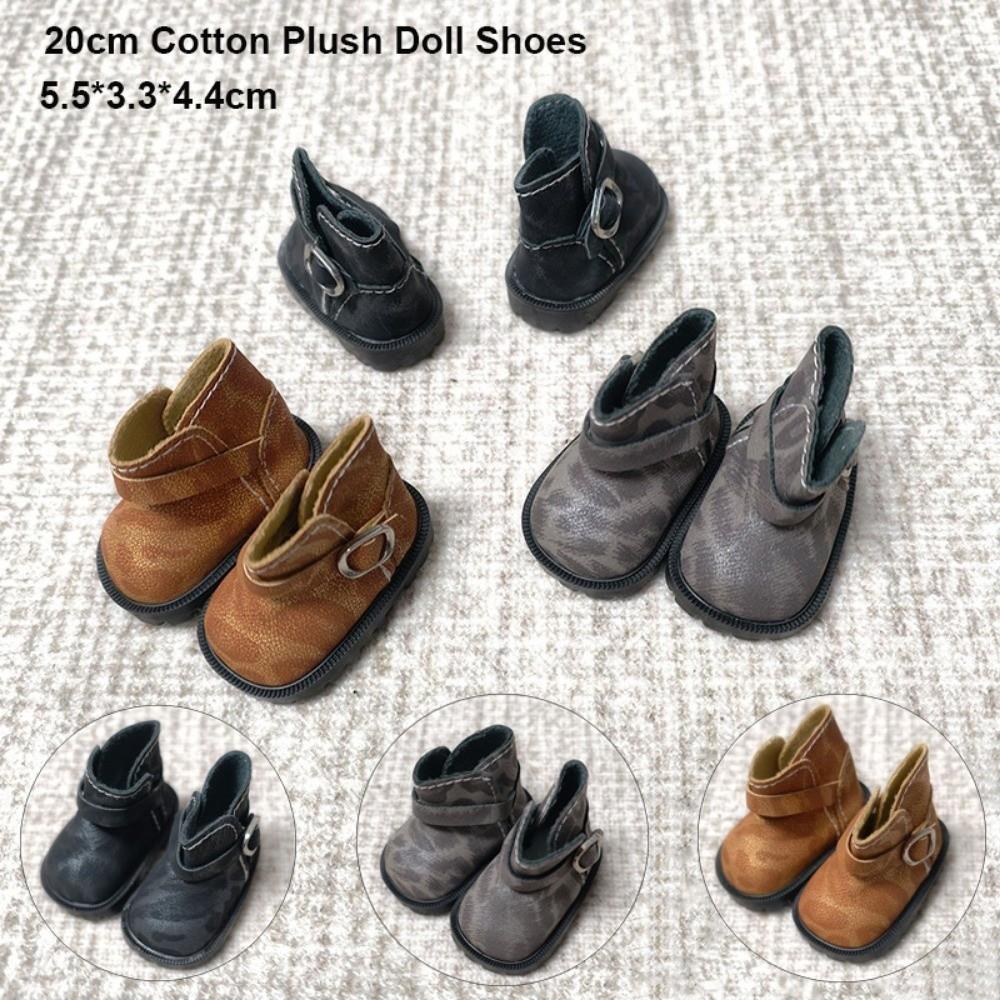 Fashion Doll Colorful Boots PU DIY Doll Gift Toys Doll Clothes Accessories 20cm Cotton Doll