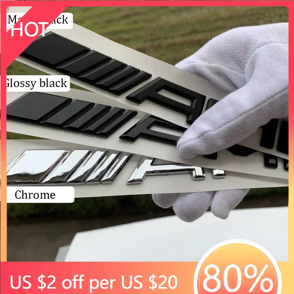 Автомобильная наклейка 3D ABS Наклейка с буквами на задний багажник автомобиля Для Mercedes Benz AMG A B C E G CLA C63 C63S E53 GT SLK W176 W205