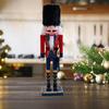 Nutcracker Figurine Christmas Decor Desk Crafts Traditional Ornament for