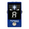 KORG Pitchblack X Педальный тюнер для гитары/баса, высокая точность ±0,1 цента, Ультра-буфер, True Bypass, DC Out, Тюнер-стробоскоп, Синий (PITCHBLACK PB-X BL)