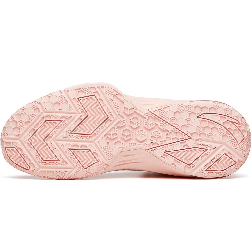 Anta Баскетбольные кроссовки KT3 Team Edition с амортизацией, прочные, среднего размера, мужские, розовые, 11741105-18