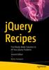 Книга jQuery Recipes : Find Ready-Made Solutions To All Your jQuery Problems