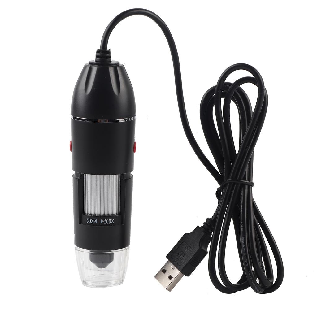 Handheld Electronic Microscope 500X USB Magnifier for Laptop Computer