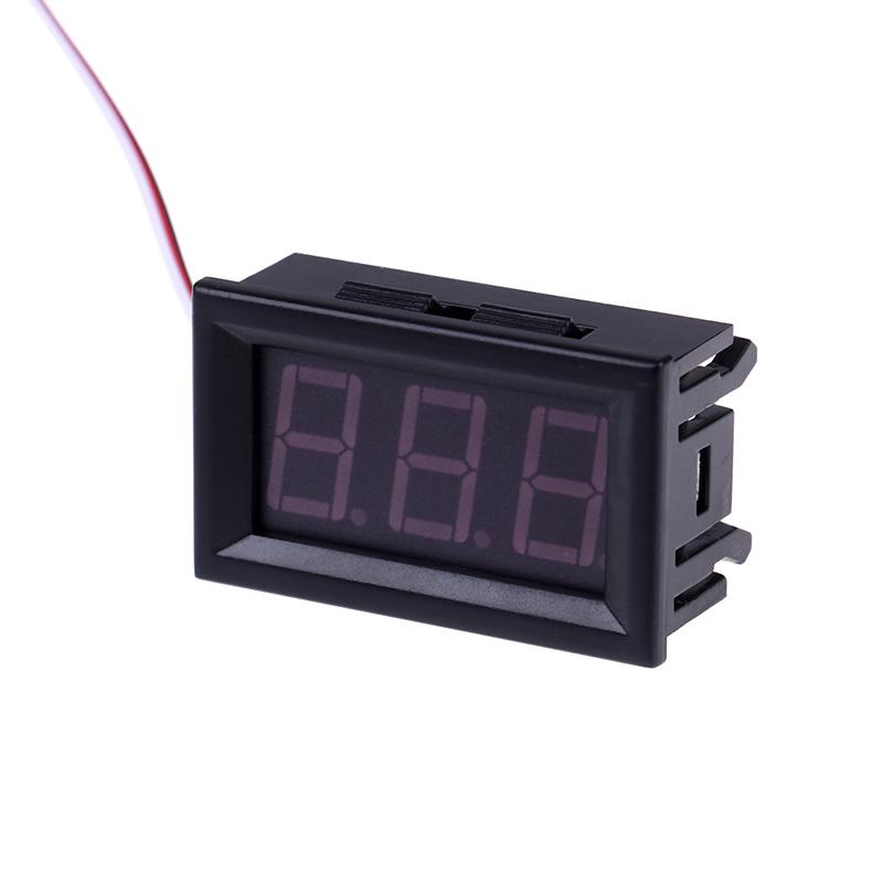 Dc 0-30V 3 Wire Led Digital Display Panel Volt Meter Voltage Voltmeter Car Motor
