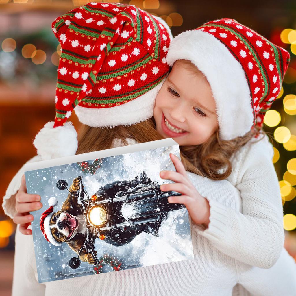 Адвент-календарь содержит 24 подарка, милые фигурки кукольный адвент-календарь, календарь обратного отсчета с игрушками-сюрпризами, коллекционные фигурки в подарок для детей