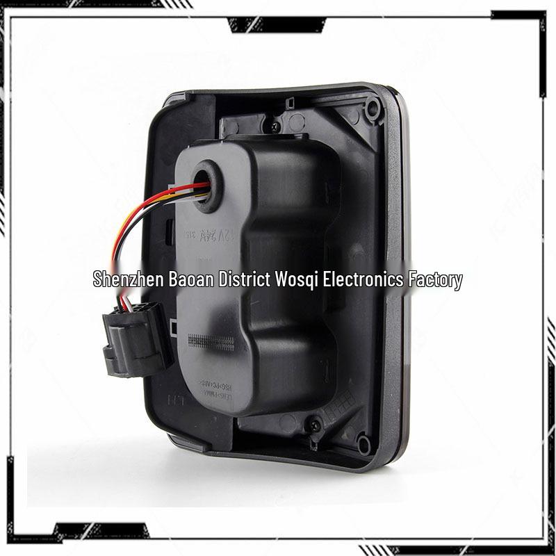 Smoked Style LED Taillight Assembly for Wrangler: Modified Rearview & Turn Signal Light