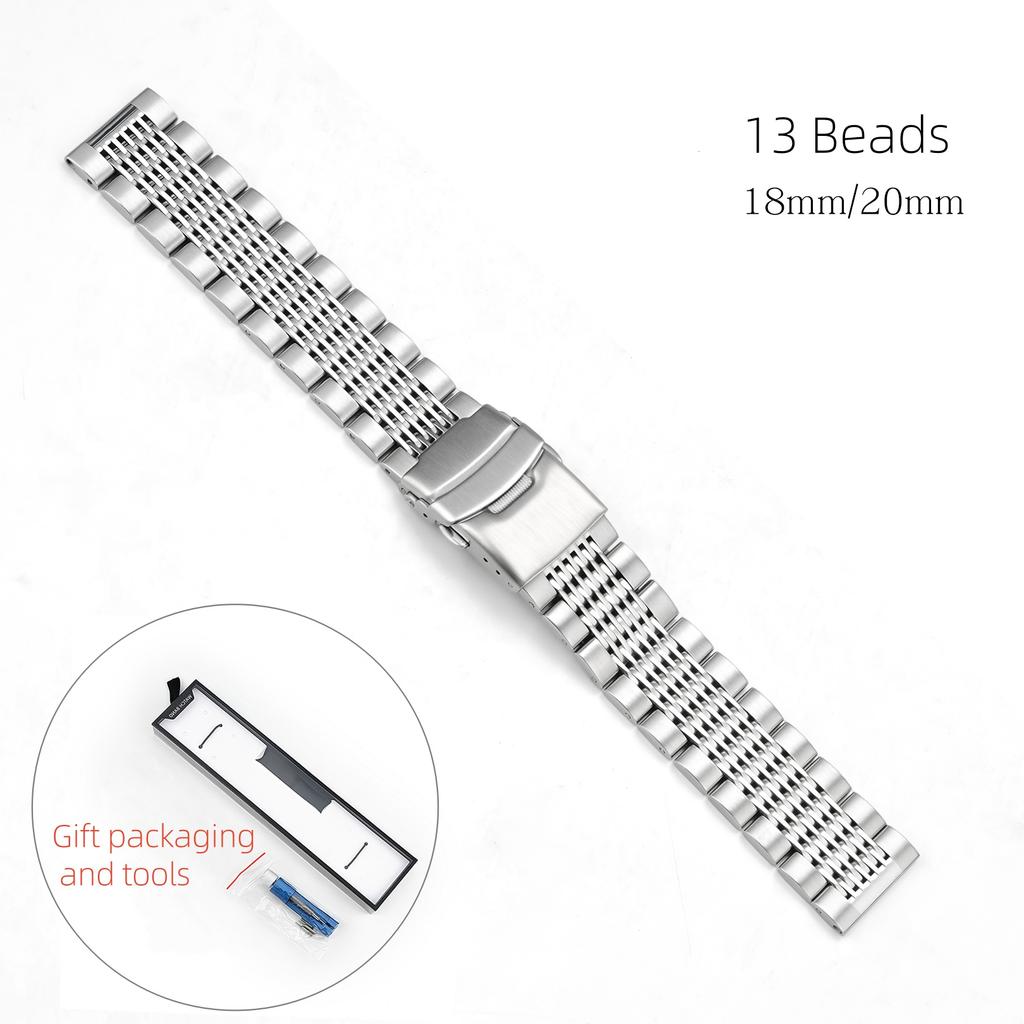 18/20/22/24 мм Универсальный ремешок из нержавеющей стали для Omega Seiko с быстросъемным креплением для Samsung Huawei gt5 Мужской Женский Браслет