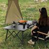Portable Aluminum Roll-Up Camping Table and Chair Set