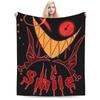 Hazbins Hotels Vox Solo Metal Blanket Super Soft  Throw Blanket Winter Girls Living Room Travel Office Bedspread