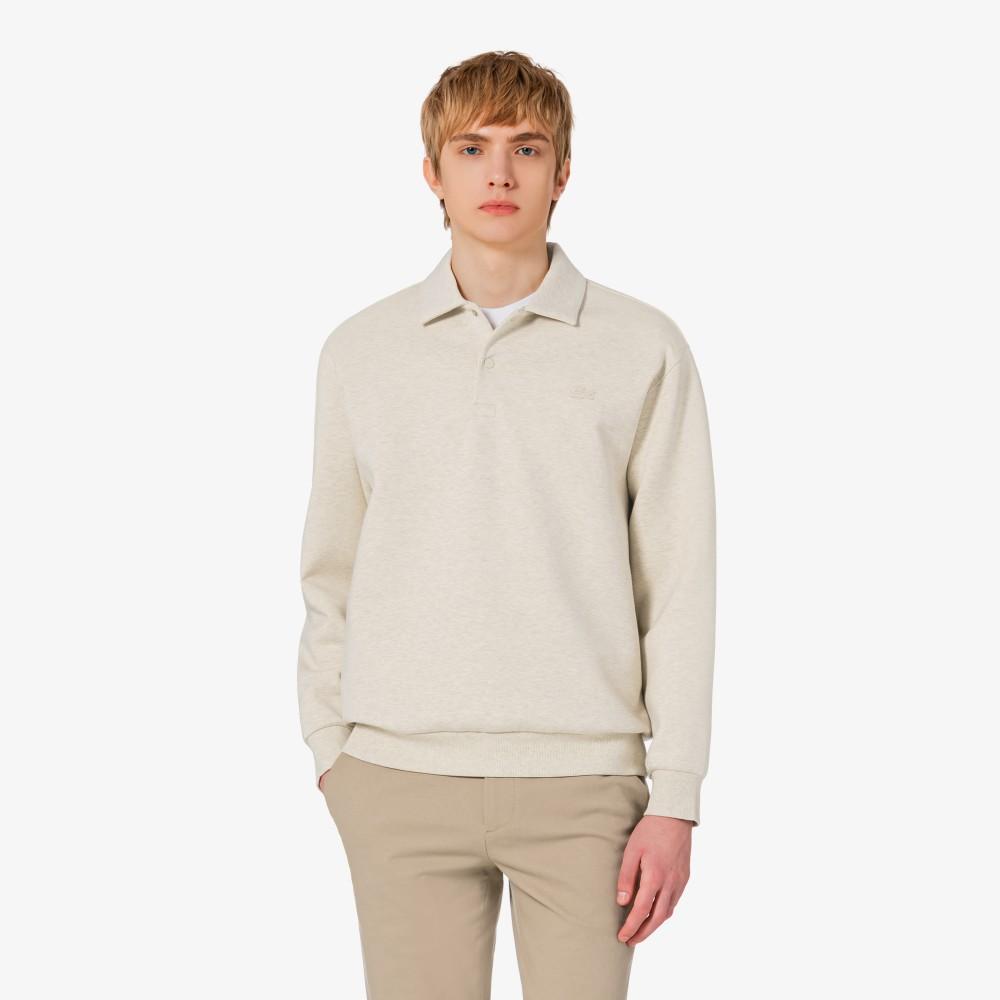 [lacoste] Men's Double-Face Snap Polo Sweatshirt SH423E-56G02S