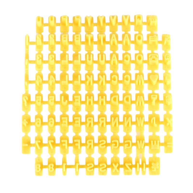 Alphabet Letter Number Cookie Biscuit Mold Press Embosser Cutter Fondant Mould