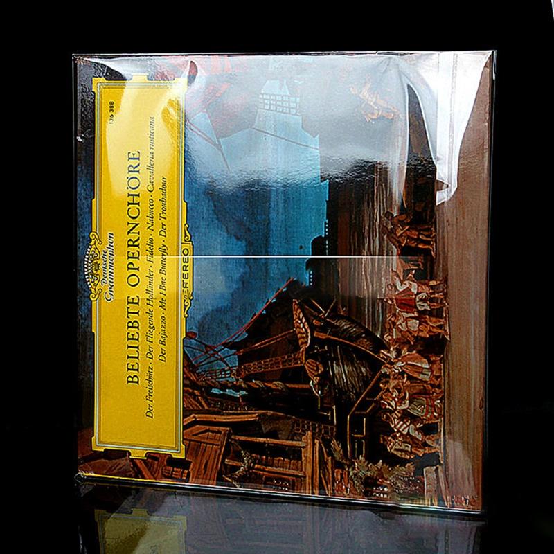 50x Внешних виниловых конвертов 12 дюймов для LP | Прочные и без складок | Кристально чистые | 12,72x12,6 дюйма подходят для большинства разворотных конвертов