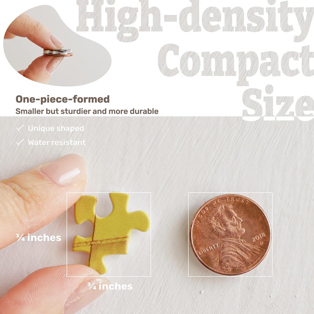 Pintoo 1200 Piece Plastic Jigsaw Puzzle Cafe Difficult for Adults No Pieces Click To Fit [Van Gogh_Night Terrace] (45X59cm) [H2641]