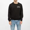 Men's Long-sleeved Sweatshirt with Round Neck and Coda Logo Print